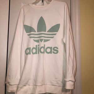 comfortable adidas sweatshirt, worn ONCE!!